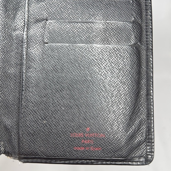 Louis Vuitton Orange and Black Epi Leather Brazza Long Wallets | Unisex | Used | - Picture 13 of 13